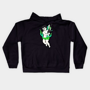 Cherub flames Kids Hoodie